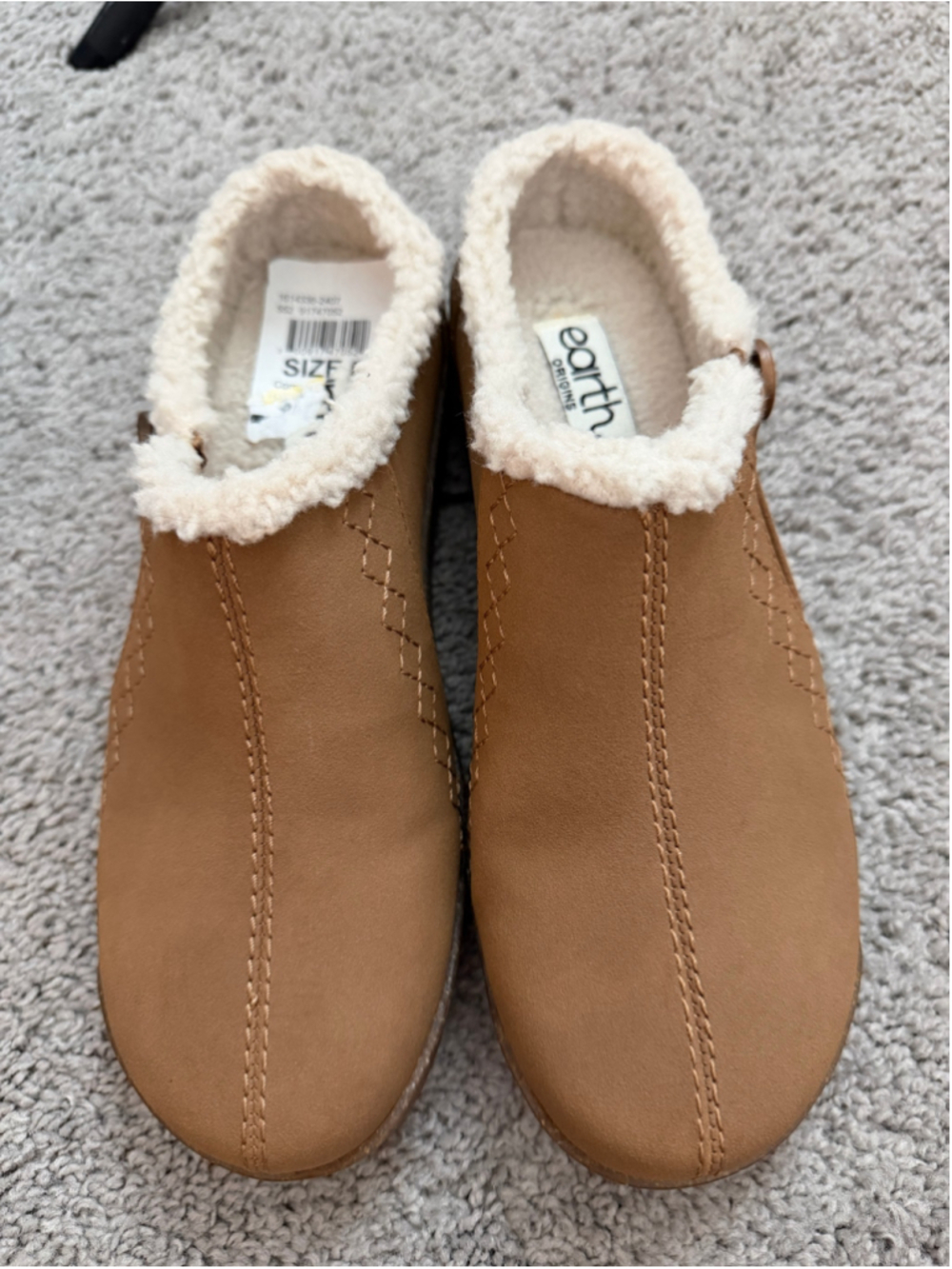 Earth Origins Tan Beige Mules & Clogs Size 6